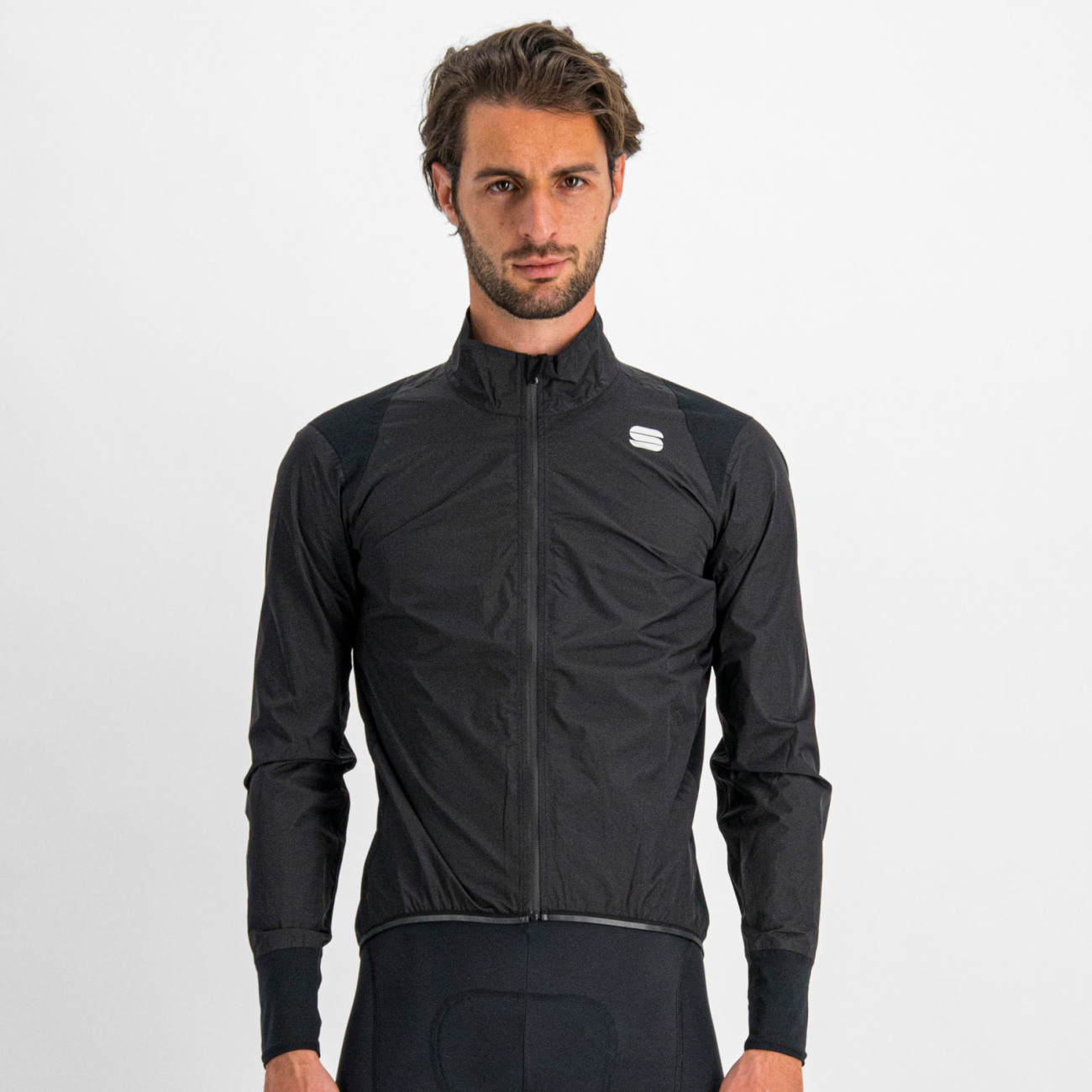 SPORTFUL Cyklistická vodeodolná pláštenka - HOT PACK NORAIN - čierna M