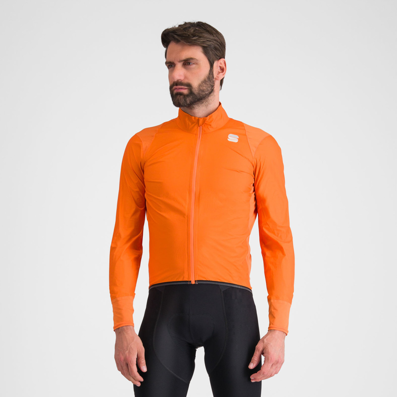 
                SPORTFUL Cyklistická vodeodolná pláštenka - HOT PACK NORAIN - oranžová L
            