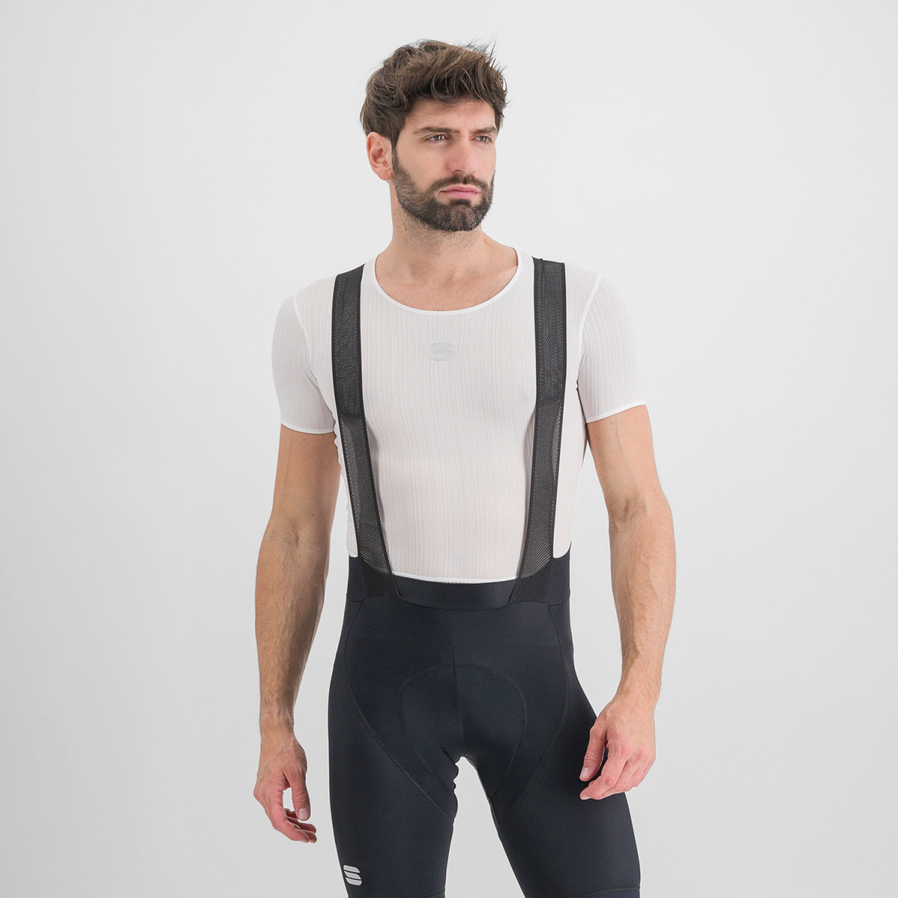 SPORTFUL Cyklistické tričko s krátkym rukávom - PRO - biela 2XS