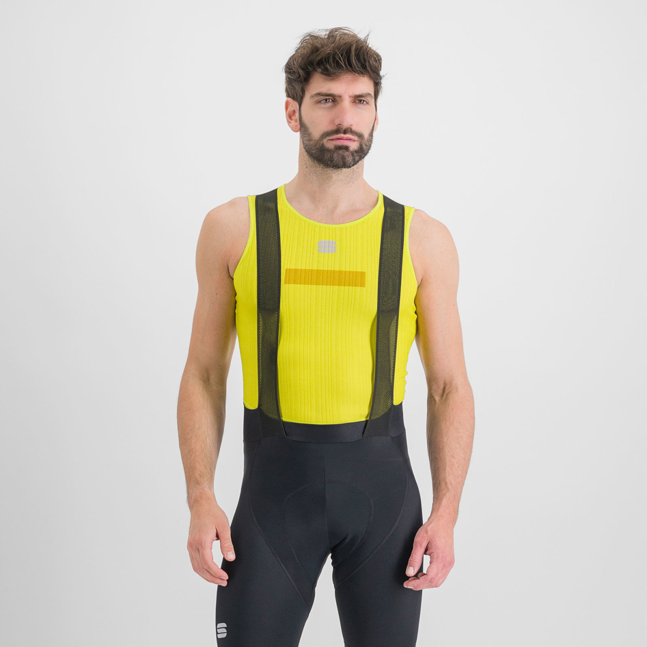 
                SPORTFUL Cyklistické tričko s krátkym rukávom - PRO BASELAYER - žltá XL
            