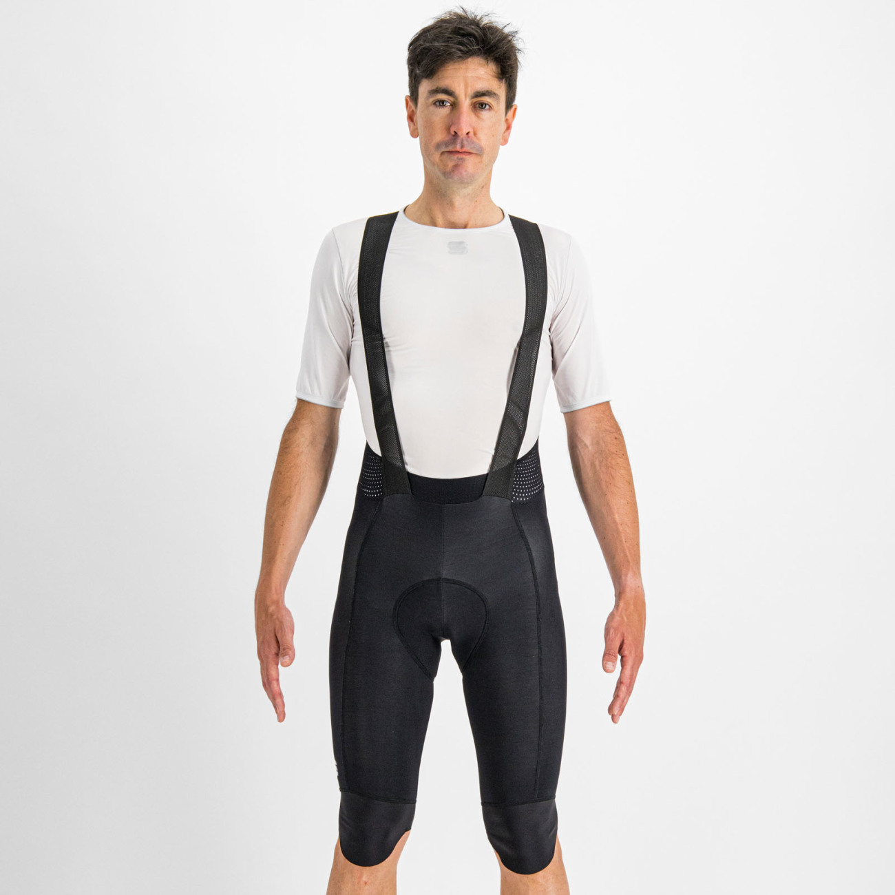 
                SPORTFUL Cyklistické nohavice krátke s trakmi - BODYFIT PRO THERMAL - čierna M
            