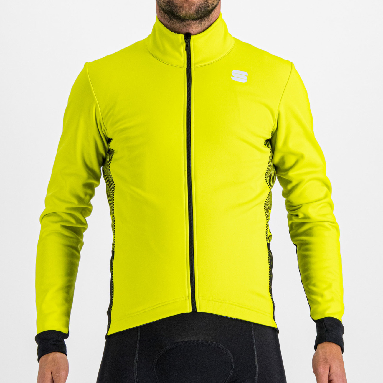 
                SPORTFUL Cyklistická vetruodolná bunda - NEO SOFTSHELL - žltá
            