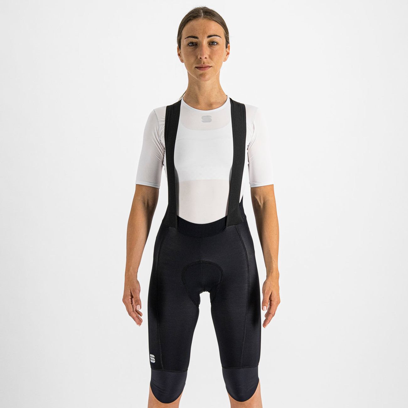 
                SPORTFUL Cyklistické nohavice krátke s trakmi - BODYFIT PRO THERMAL - čierna
            