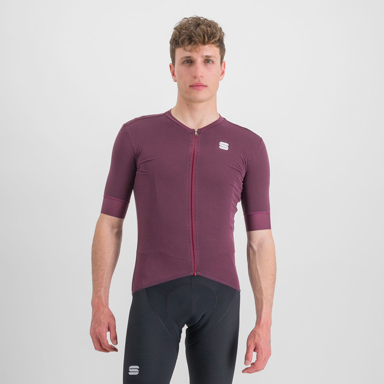 
                SPORTFUL Cyklistický dres s krátkym rukávom - MONOCROM - fialová XL
            
