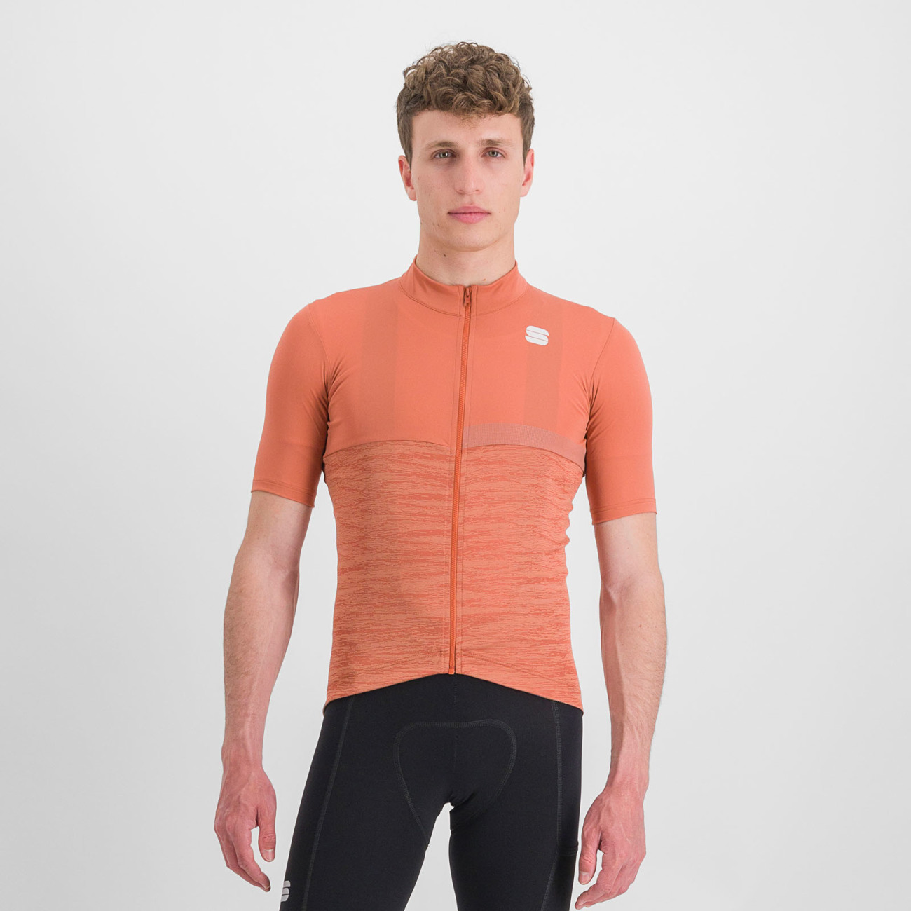 
                SPORTFUL Cyklistický dres s krátkym rukávom - GIARA - oranžová M
            