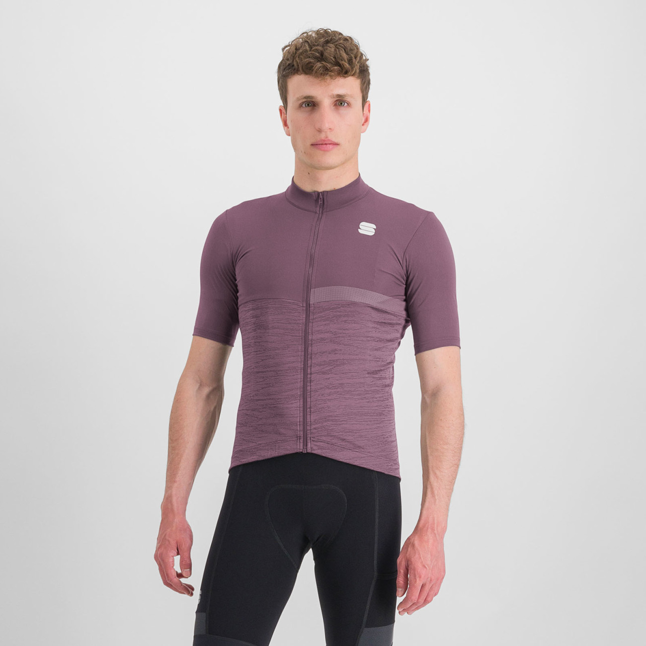 
                SPORTFUL Cyklistický dres s krátkym rukávom - GIARA - fialová M
            