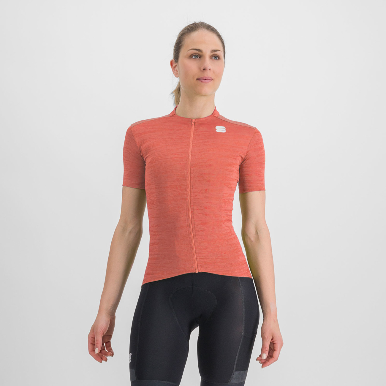 SPORTFUL Cyklistický dres s krátkym rukávom - SUPERGIARA - oranžová