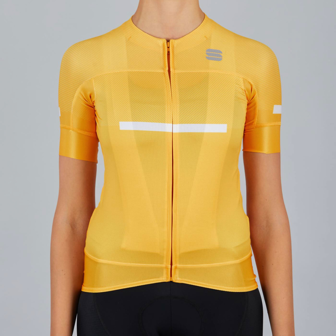 SPORTFUL Cyklistický dres s krátkym rukávom - EVO - žltá
