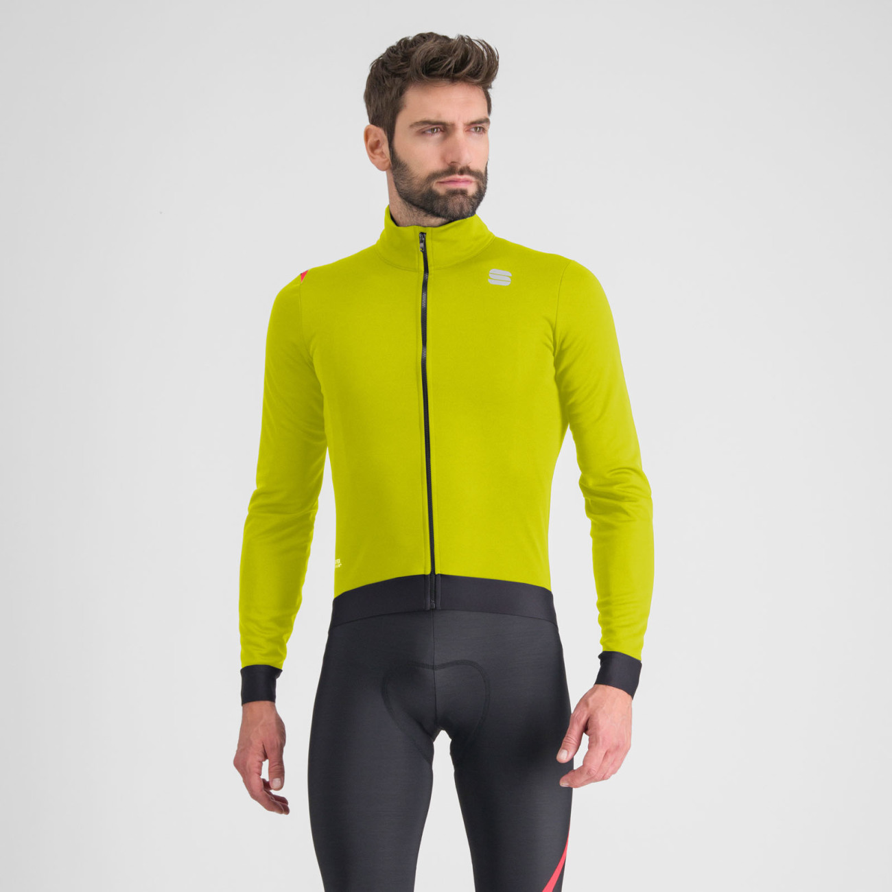 
                SPORTFUL Cyklistická vetruodolná bunda - FIANDRE MEDIUM - žltá 2XL
            