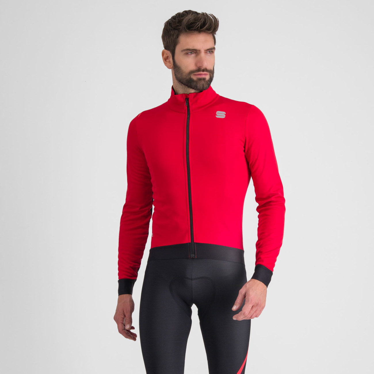 SPORTFUL Cyklistická vetruodolná bunda - FIANDRE MEDIUM - červená