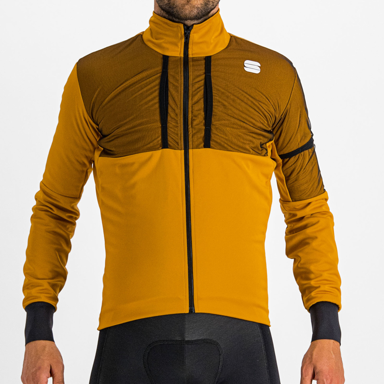 
                SPORTFUL Cyklistická zateplená bunda - SUPERGIARA - žltá M
            