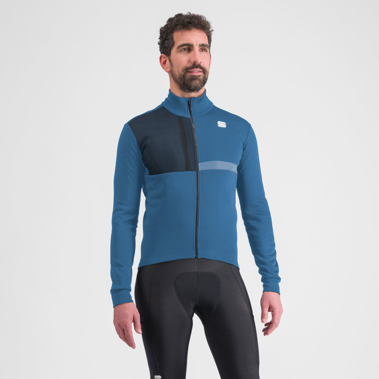 
                SPORTFUL Cyklistická zateplená bunda - GIARA SOFTSHELL - modrá XL
            