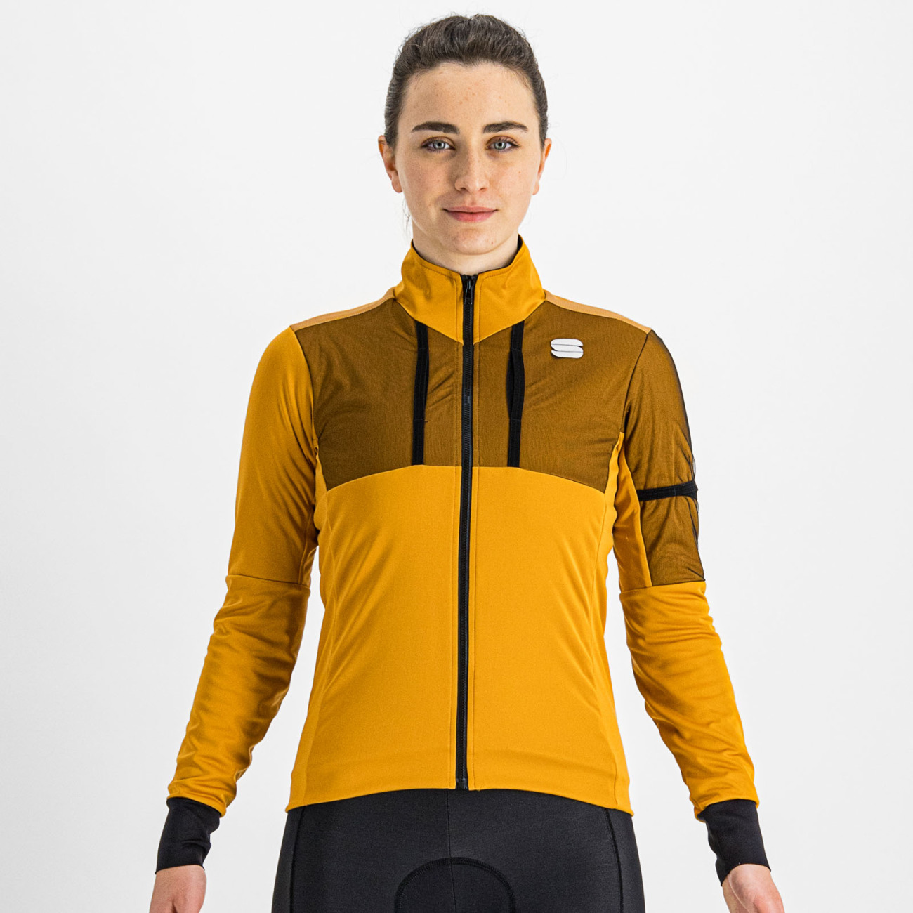 
                SPORTFUL Cyklistická zateplená bunda - SUPERGIARA - žltá
            