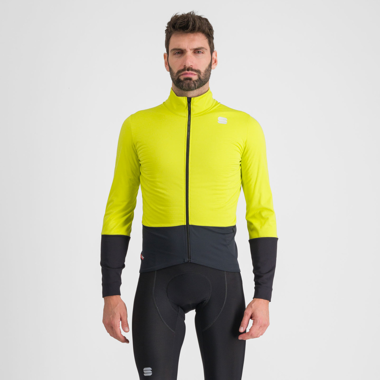 SPORTFUL Cyklistická vetruodolná bunda - TOTAL COMFORT - žltá