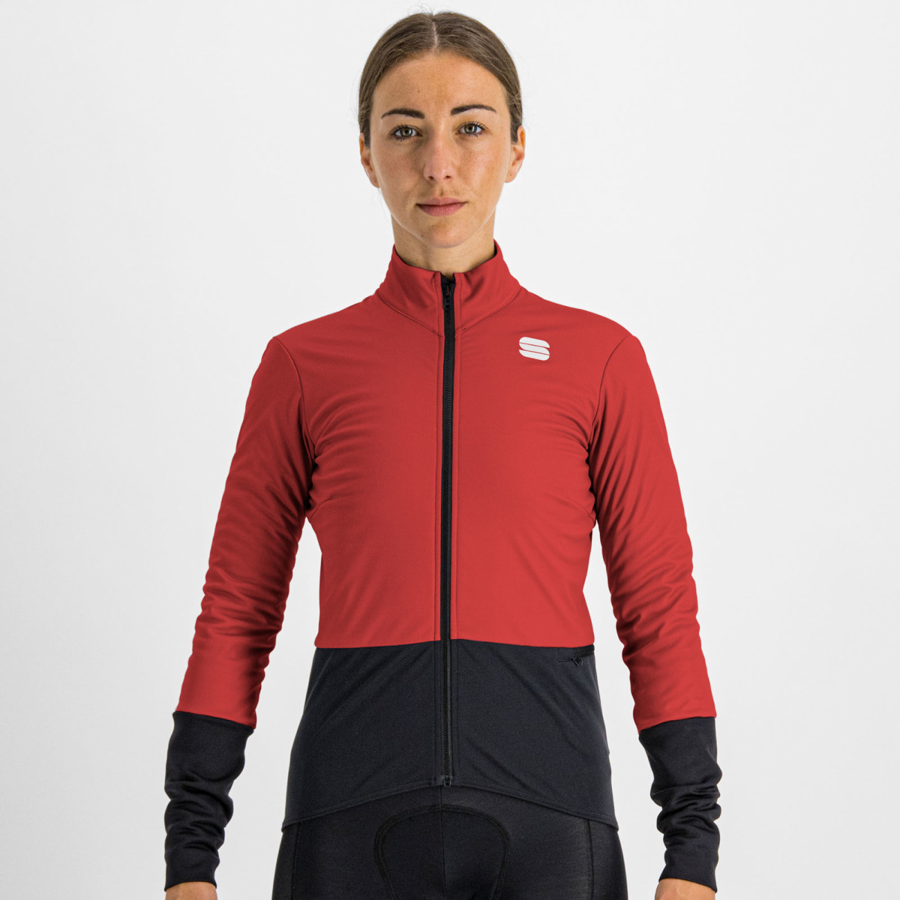 
                SPORTFUL Cyklistická vetruodolná bunda - TOTAL COMFORT - červená
            