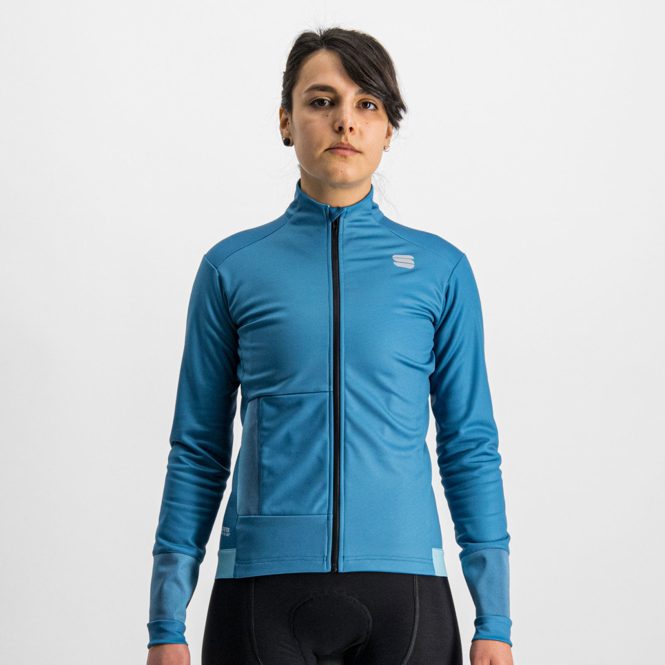 
                SPORTFUL Cyklistická zateplená bunda - SUPER - svetlo modrá L
            