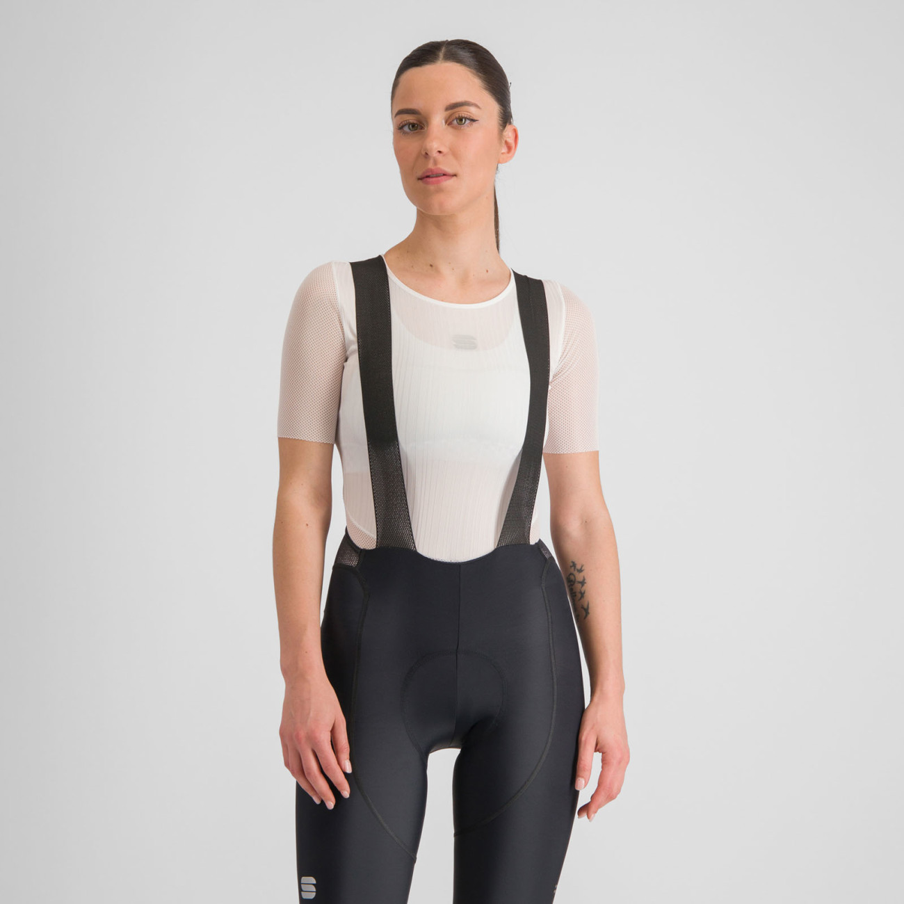 SPORTFUL Cyklistické tričko s krátkym rukávom - PRO BASELAYER - biela M