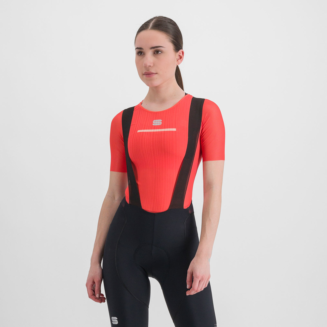 
                SPORTFUL Cyklistické tričko s krátkym rukávom - PRO BASELAYER - červená
            