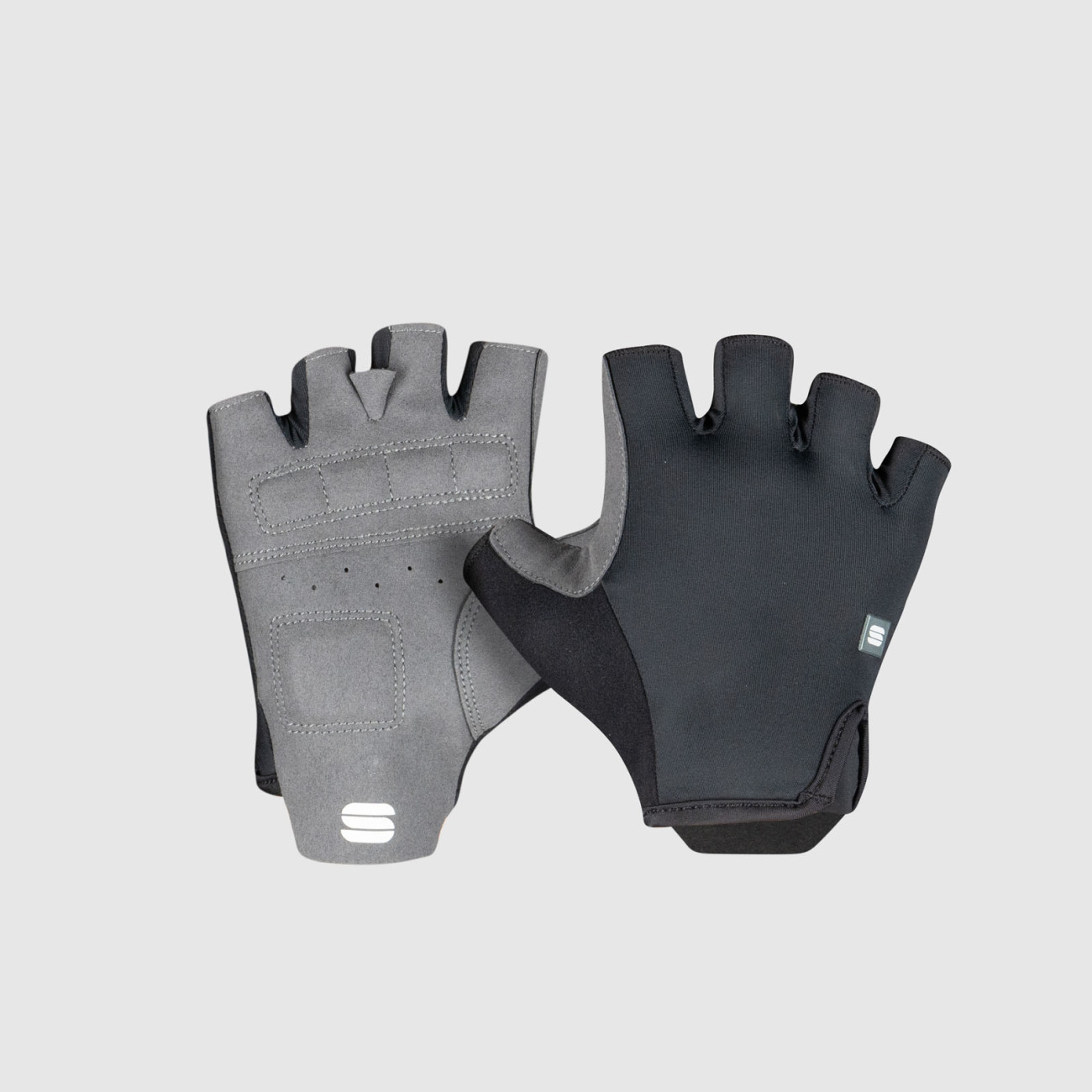 
                SPORTFUL Cyklistické rukavice krátkoprsté - MATCHY - čierna XS
            