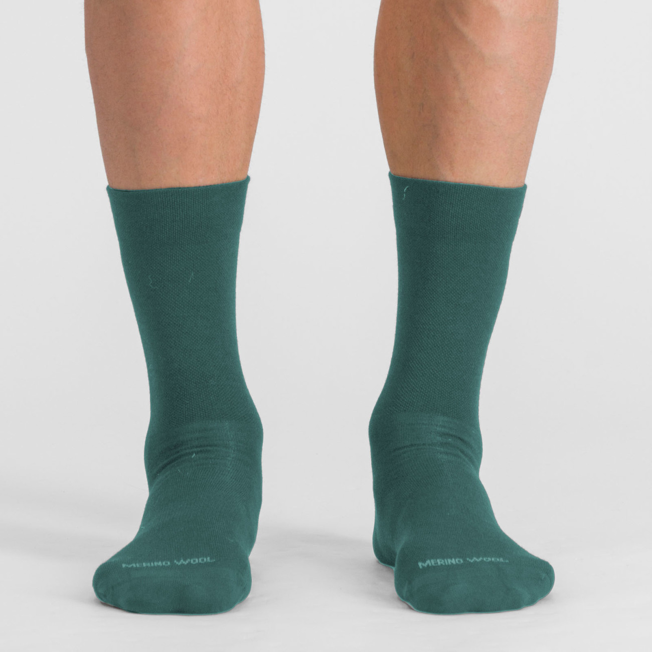 
                SPORTFUL Cyklistické ponožky klasické - MATCHY WOOL - zelená M-L
            