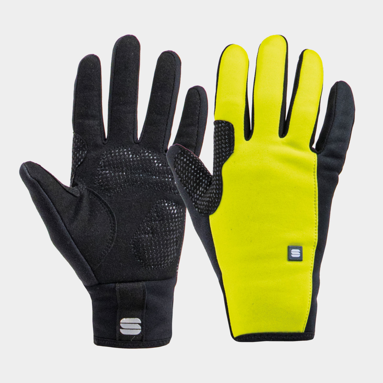 SPORTFUL Cyklistické rukavice dlhoprsté - KID ESSENTIAL - žltá