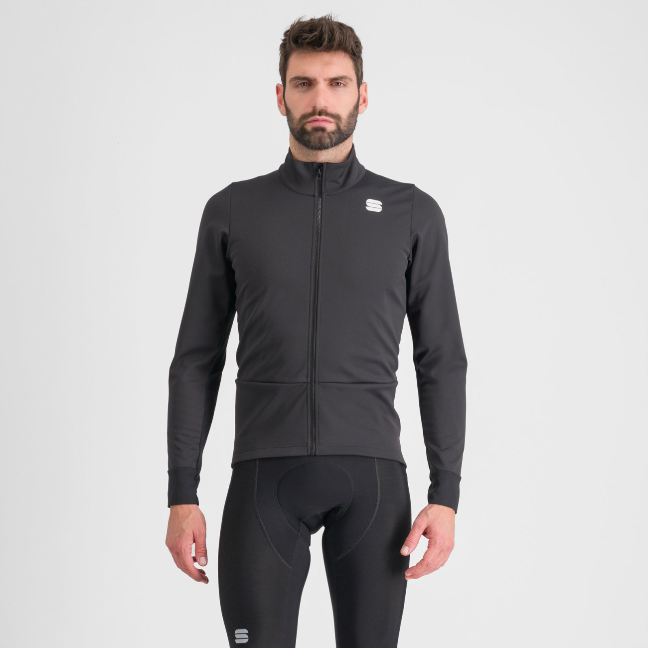 
                SPORTFUL Cyklistická vetruodolná bunda - NEO SOFTSHELL - čierna XL
            