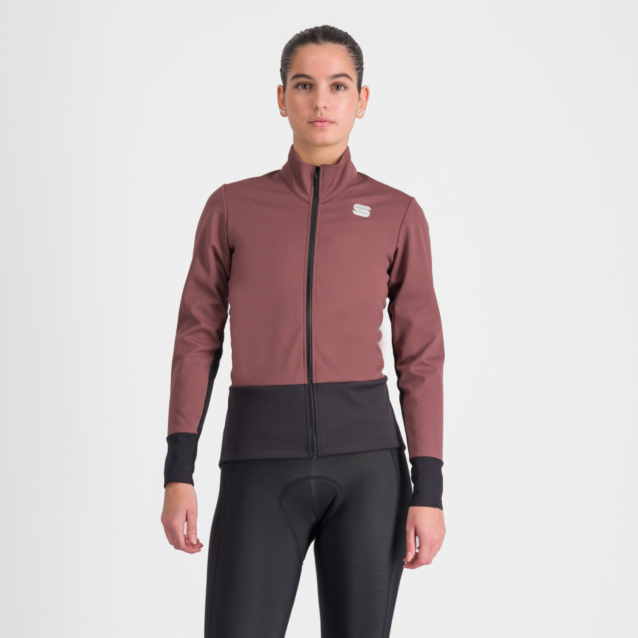 SPORTFUL Cyklistická vetruodolná bunda - NEO SOFTSHELL - fialová