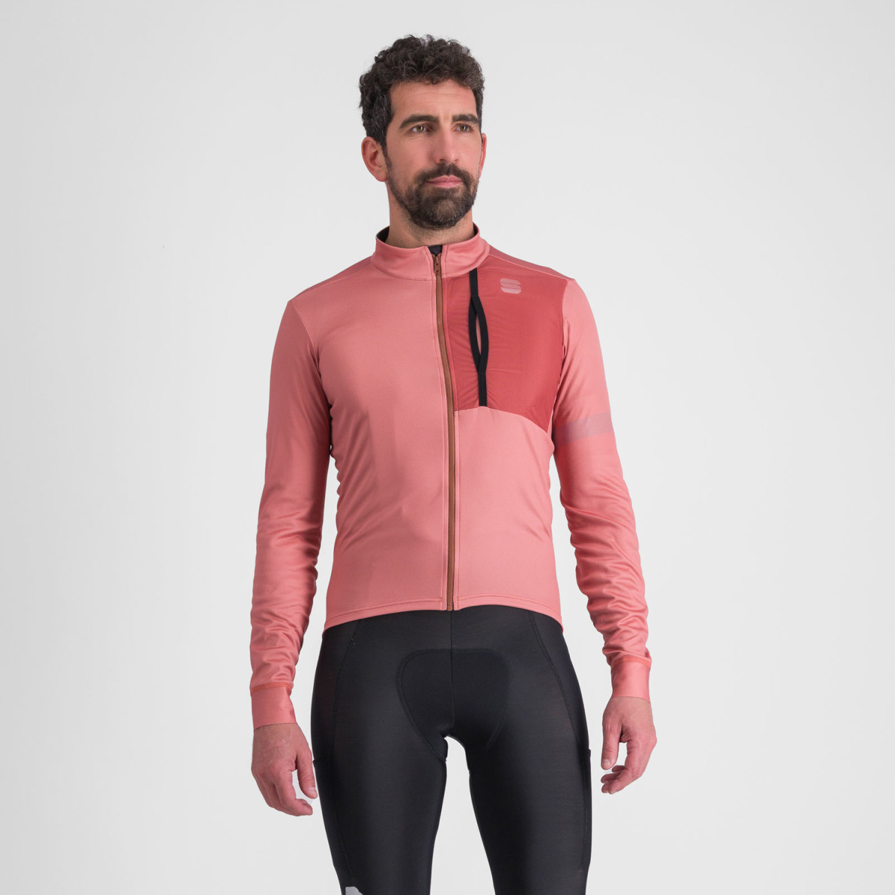 
                SPORTFUL Cyklistický dres s dlhým rukávom zimný - SUPERGIARA THERMAL - ružová M
            