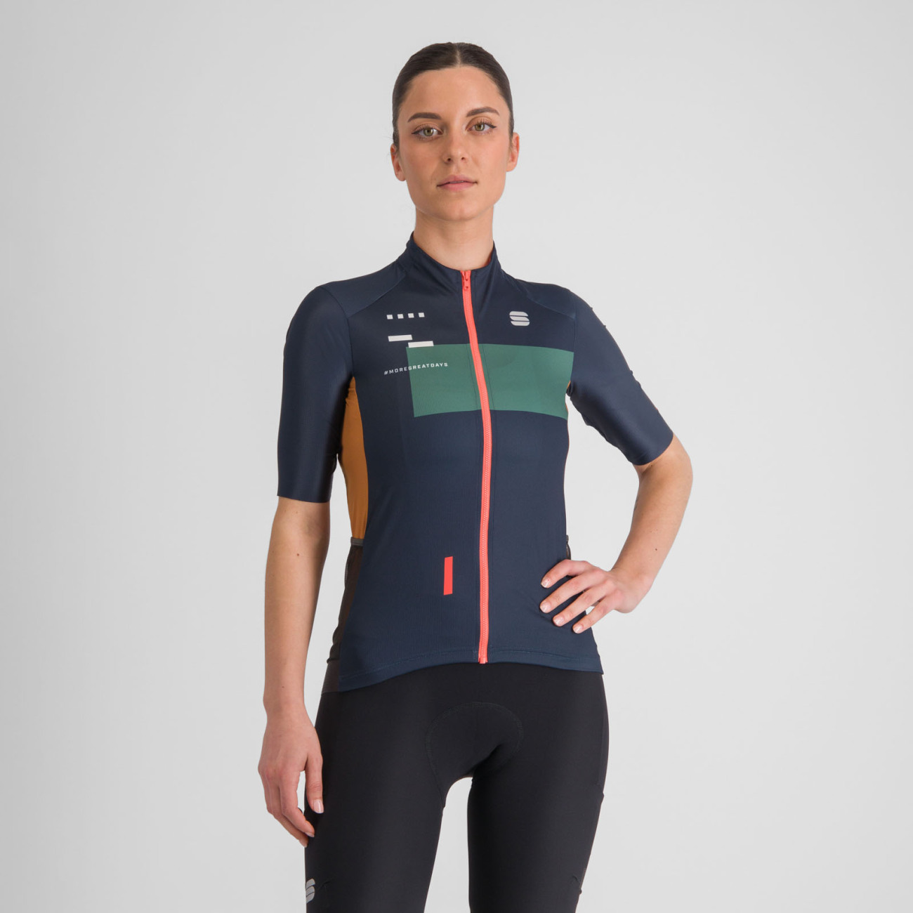 SPORTFUL Cyklistický dres s krátkym rukávom - BREAKOUT SUPERGIARA - modrá