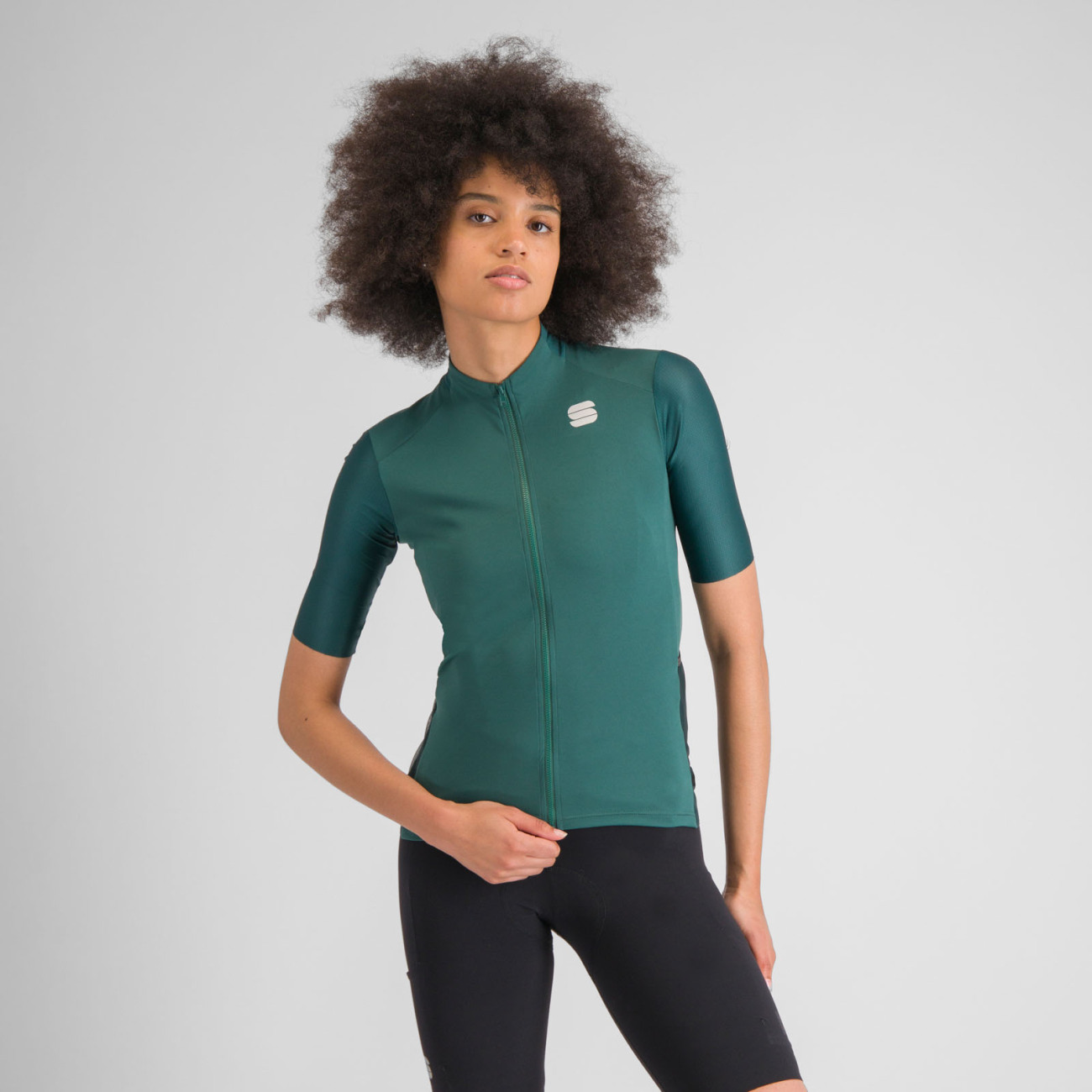 SPORTFUL Cyklistický dres s krátkym rukávom - SUPERGIARA - zelená