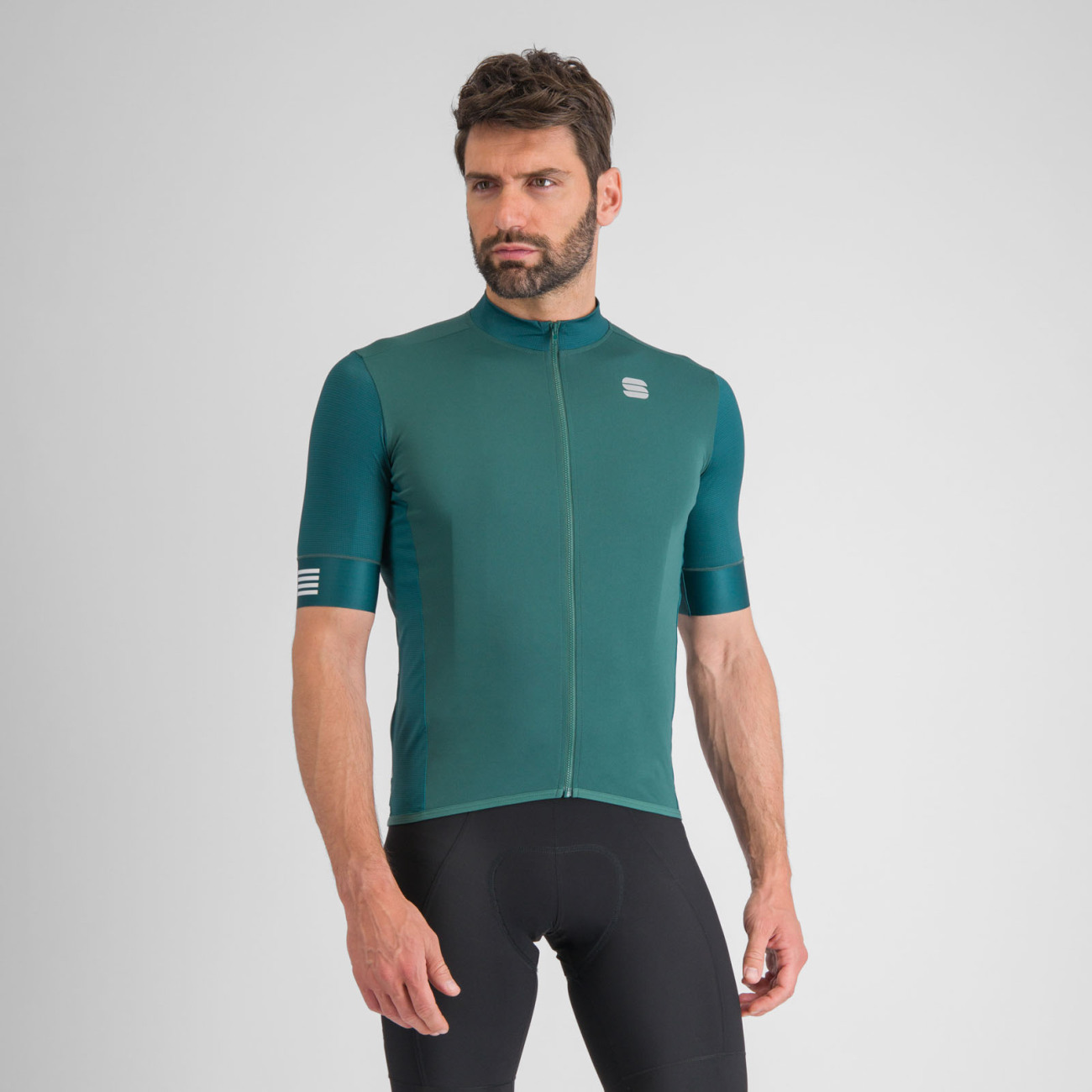 SPORTFUL Cyklistický dres s krátkym rukávom - SRK - zelená