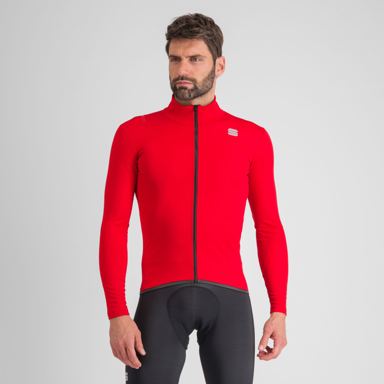 SPORTFUL Cyklistická vetruodolná bunda - FIANDRE LIGHT - červená