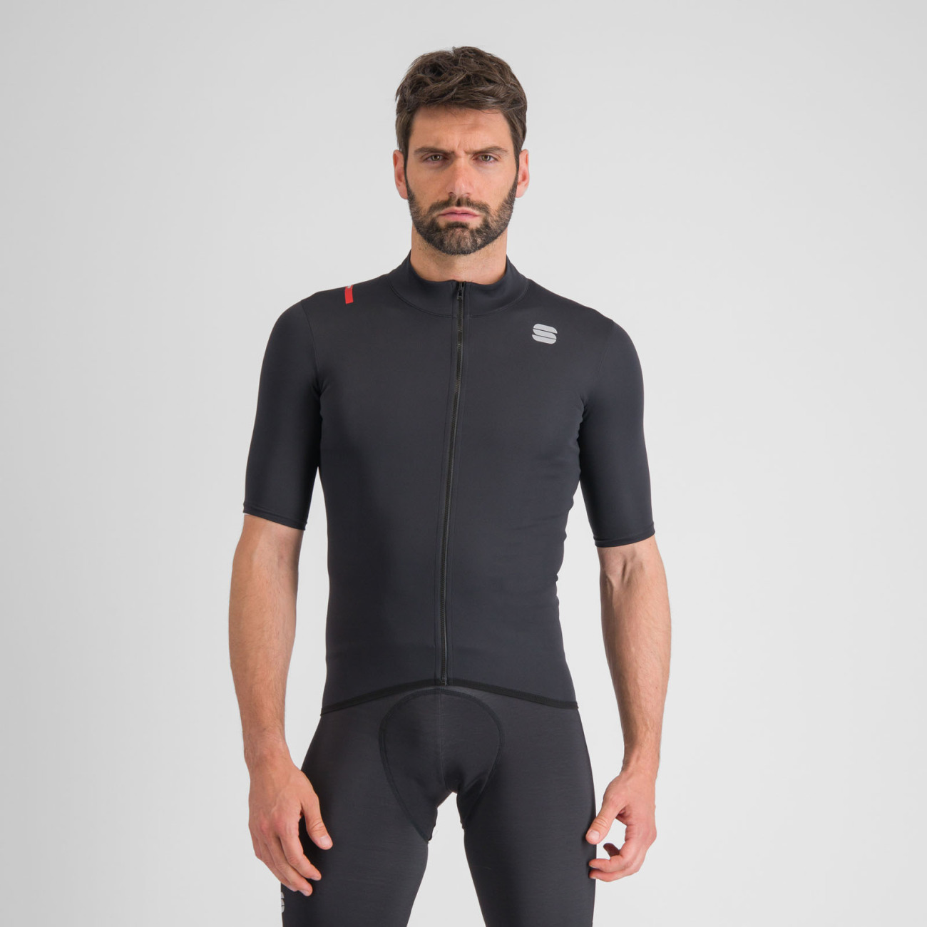 SPORTFUL Cyklistická vetruodolná bunda - FIANDRE LIGHT - čierna
