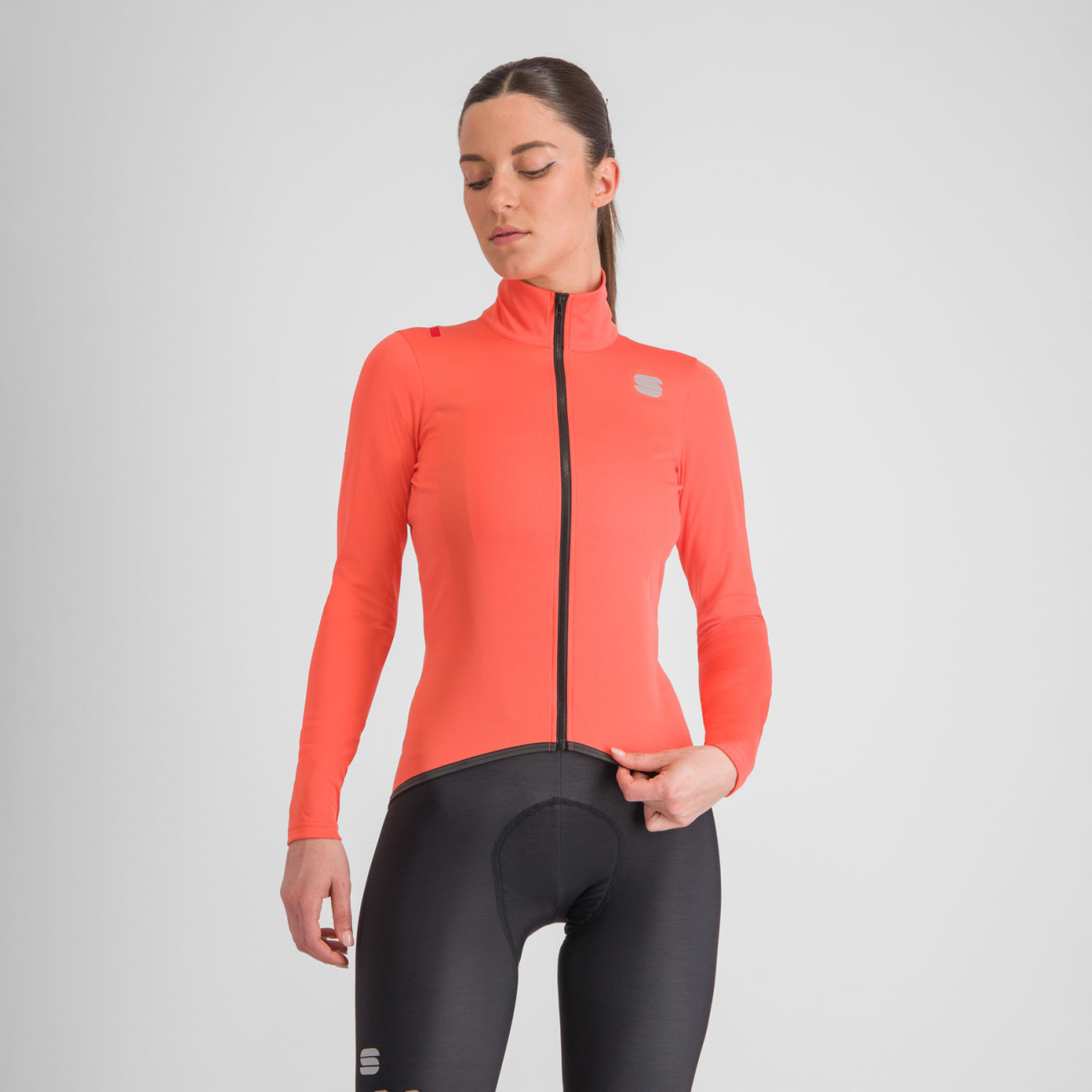SPORTFUL Cyklistická vetruodolná bunda - FIANDRE LIGHT W - červená XS
