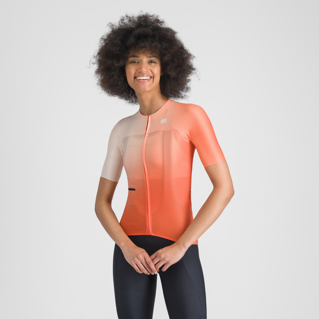 SPORTFUL Cyklistický dres s krátkym rukávom - LIGHT W - ružová M