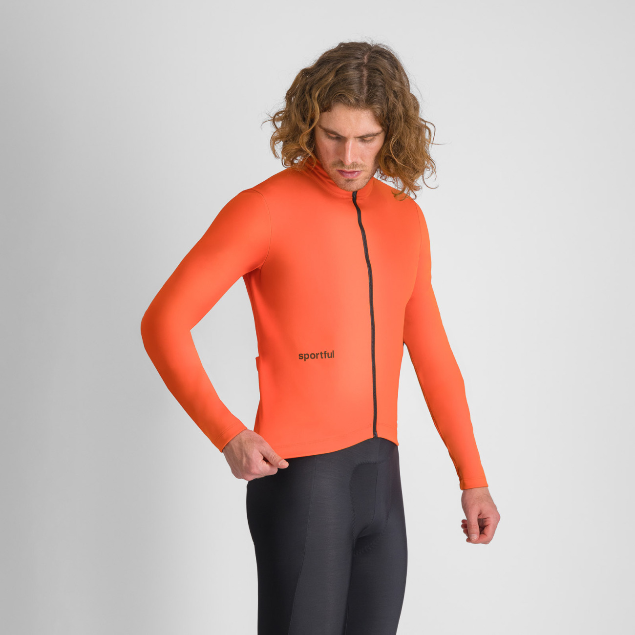 SPORTFUL Cyklistická zateplená bunda - CLASSIC - červená