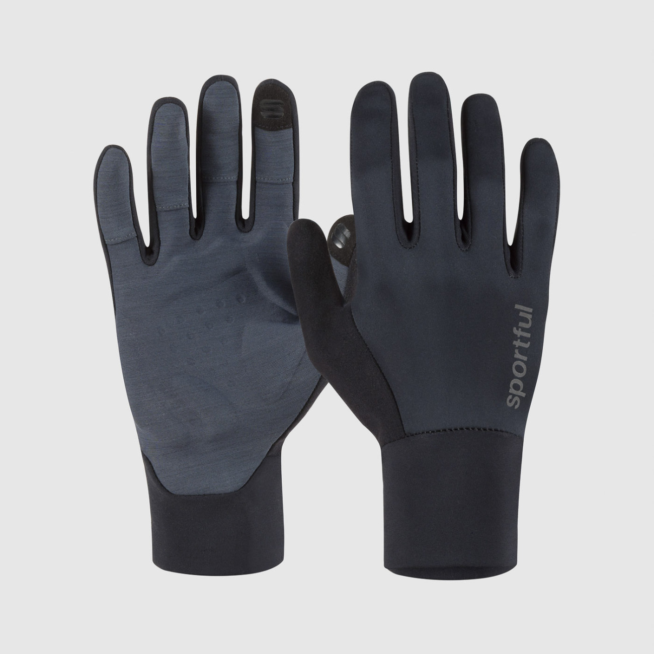 SPORTFUL Cyklistické rukavice dlhoprsté - WINTER - čierna