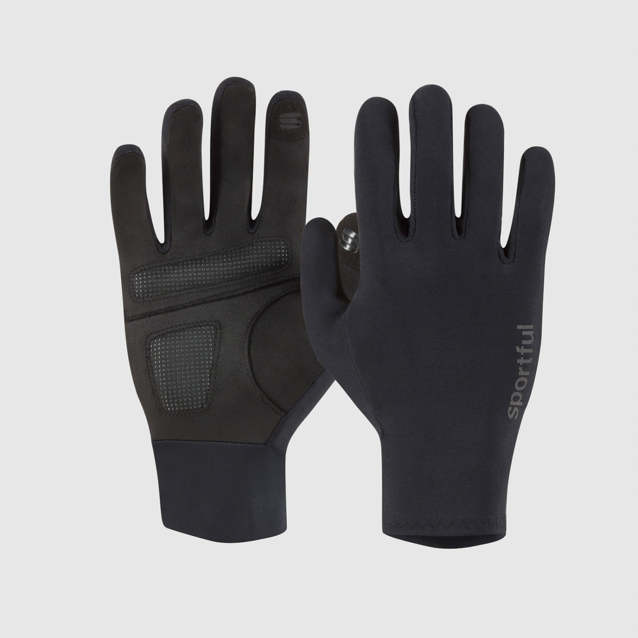 SPORTFUL Cyklistické rukavice dlhoprsté - CLASSIC WINTER - čierna