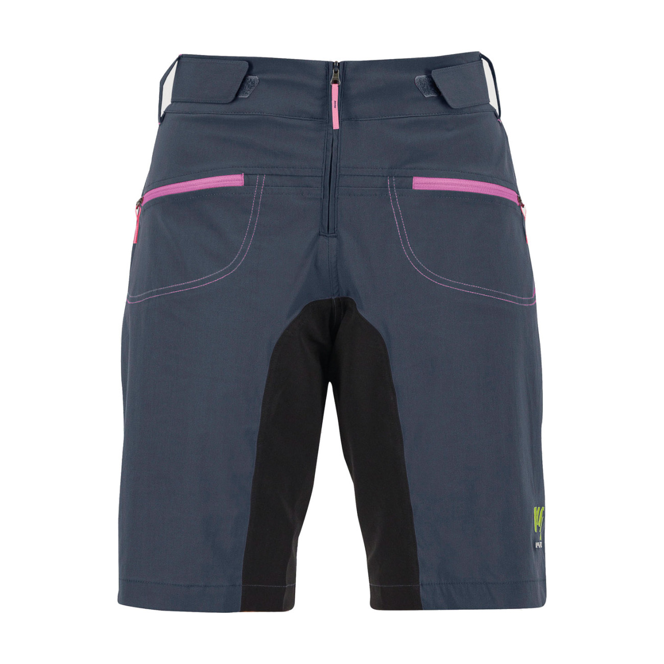KARPOS Cyklistické nohavice krátke bez trakov - BALLISTIC EVO W - modrá/čierna S
