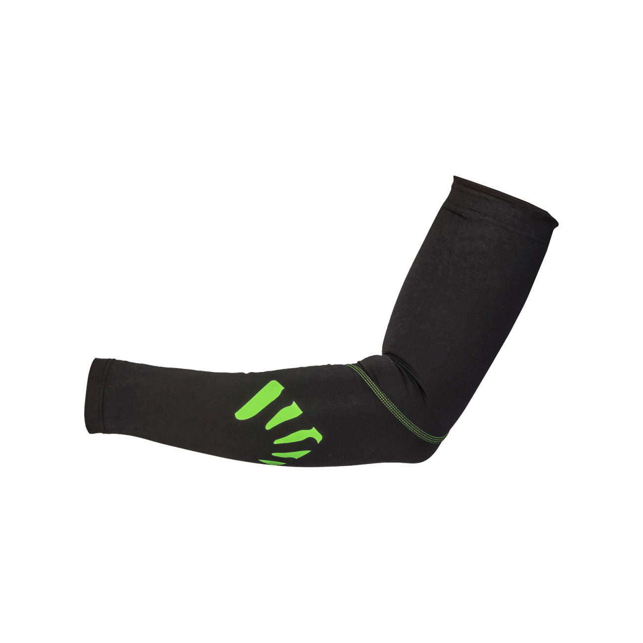 KARPOS Cyklistické návleky na ruky - ARM COVERS - čierna/zelená S