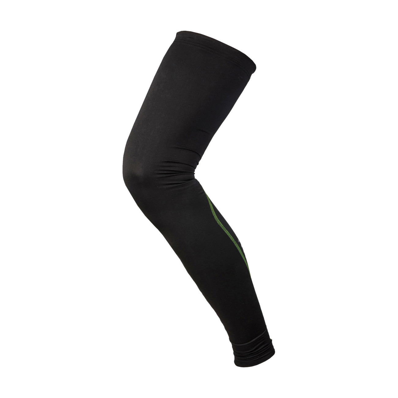 KARPOS Cyklistické návleky na nohy - LEG COVERS - čierna/zelená S