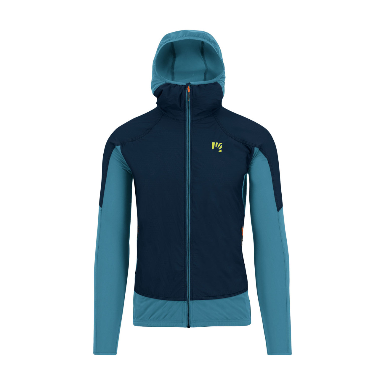 KARPOS Cyklistická vetruodolná bunda - LAVAREDO - modrá/svetlo modrá