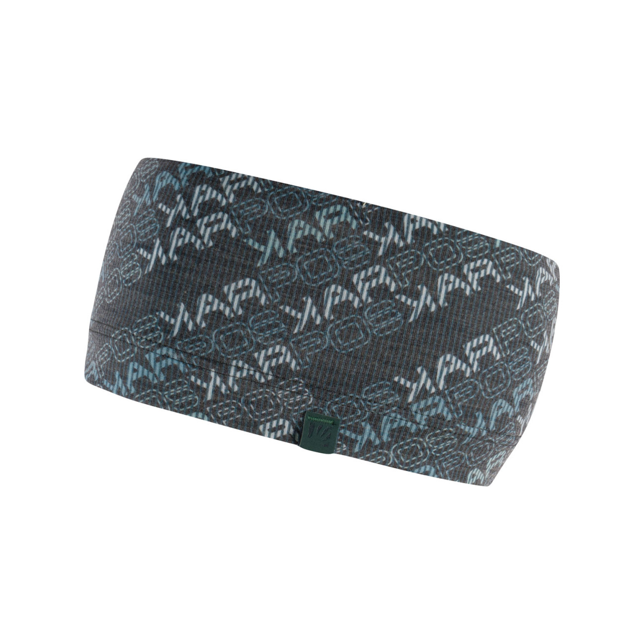 KARPOS Cyklistická čelenka - COPPOLO MERINO - čierna/biela UNI