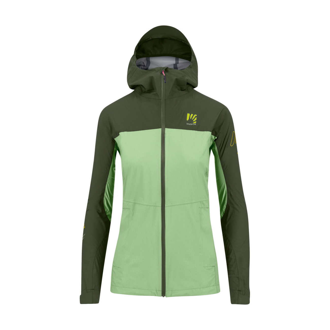 KARPOS vodeodolná bunda - LOT RAIN W - zelená