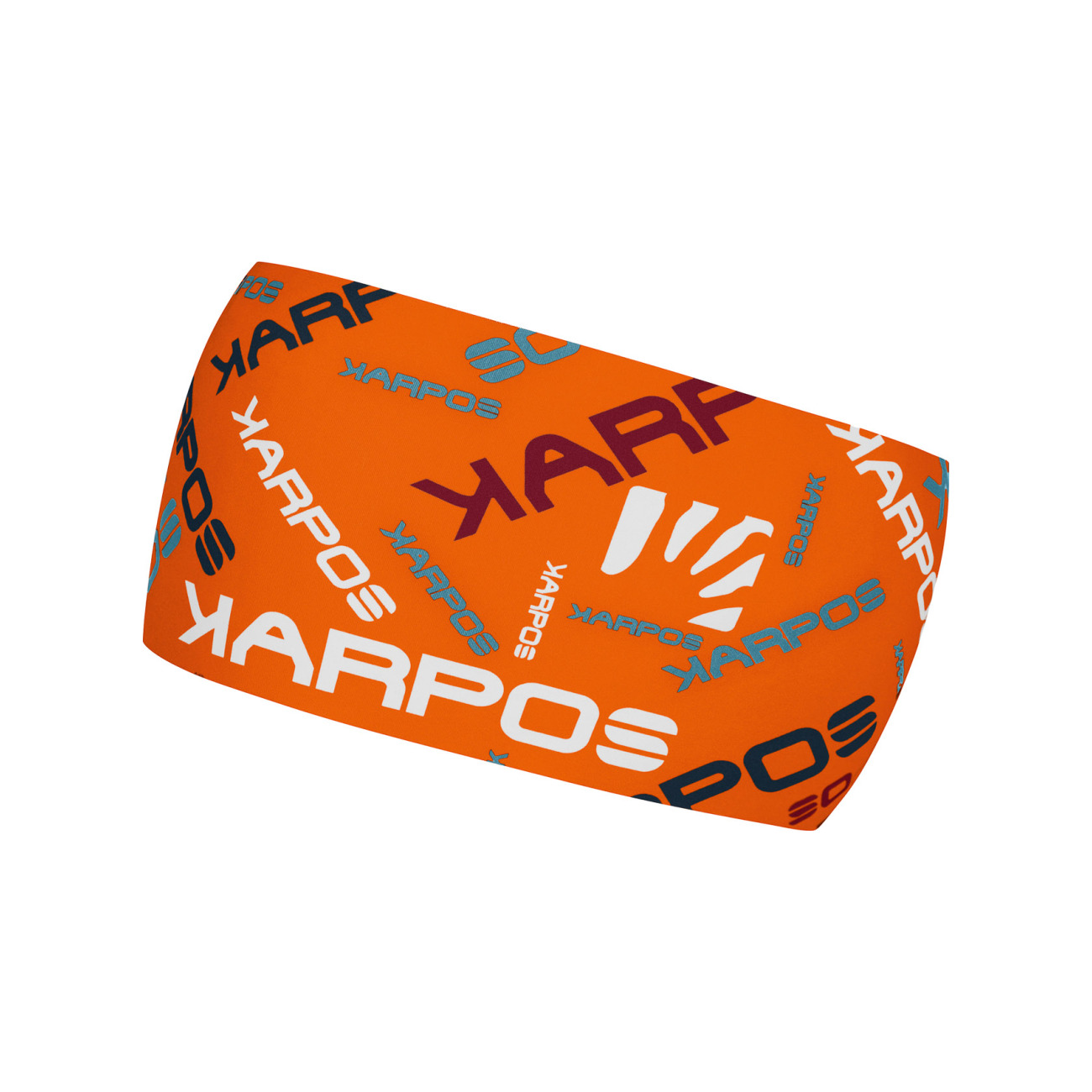 KARPOS Cyklistická čelenka - LAVAREDO - červená/modrá UNI