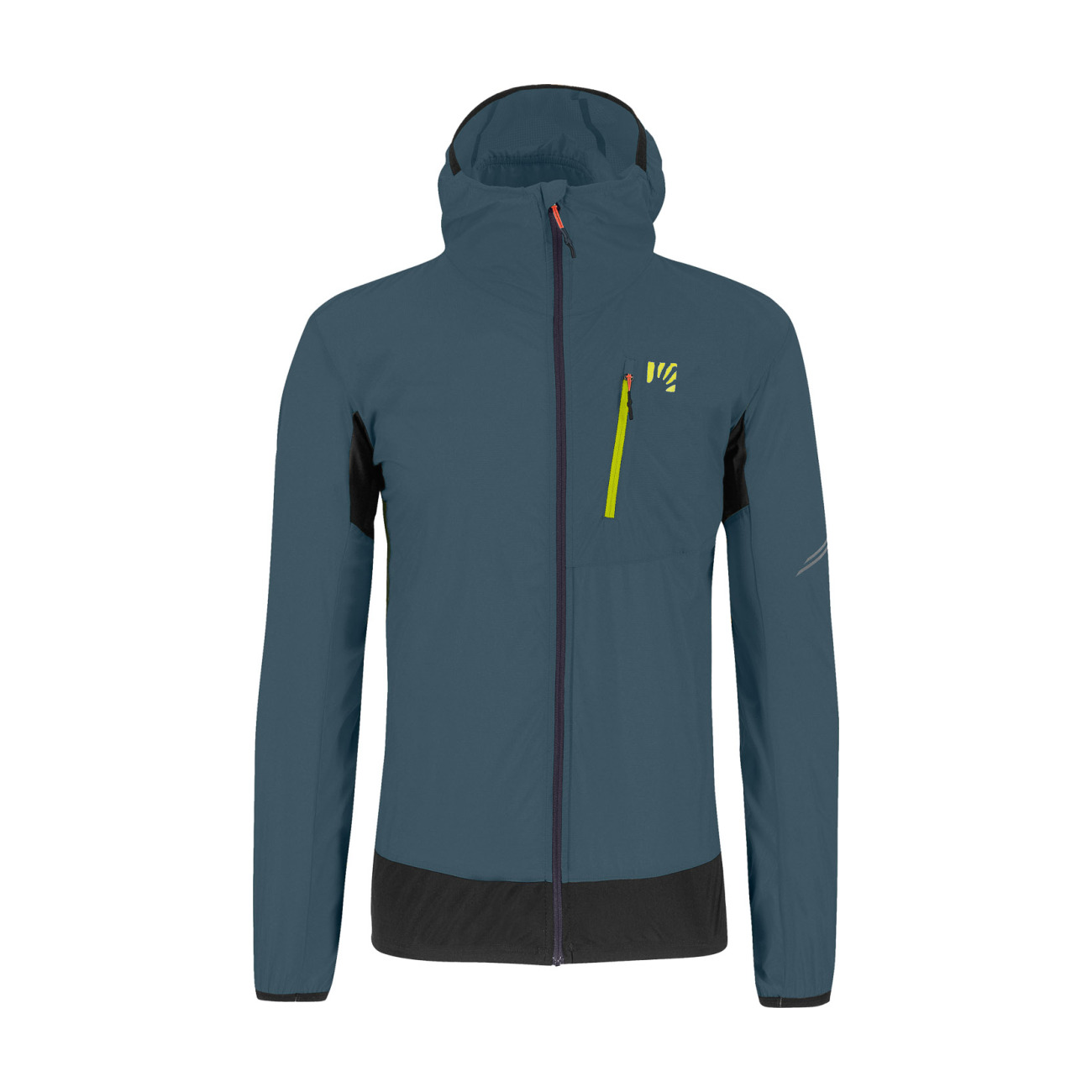 KARPOS Cyklistická vetruodolná bunda - LOT EVO - modrá/čierna 2XL