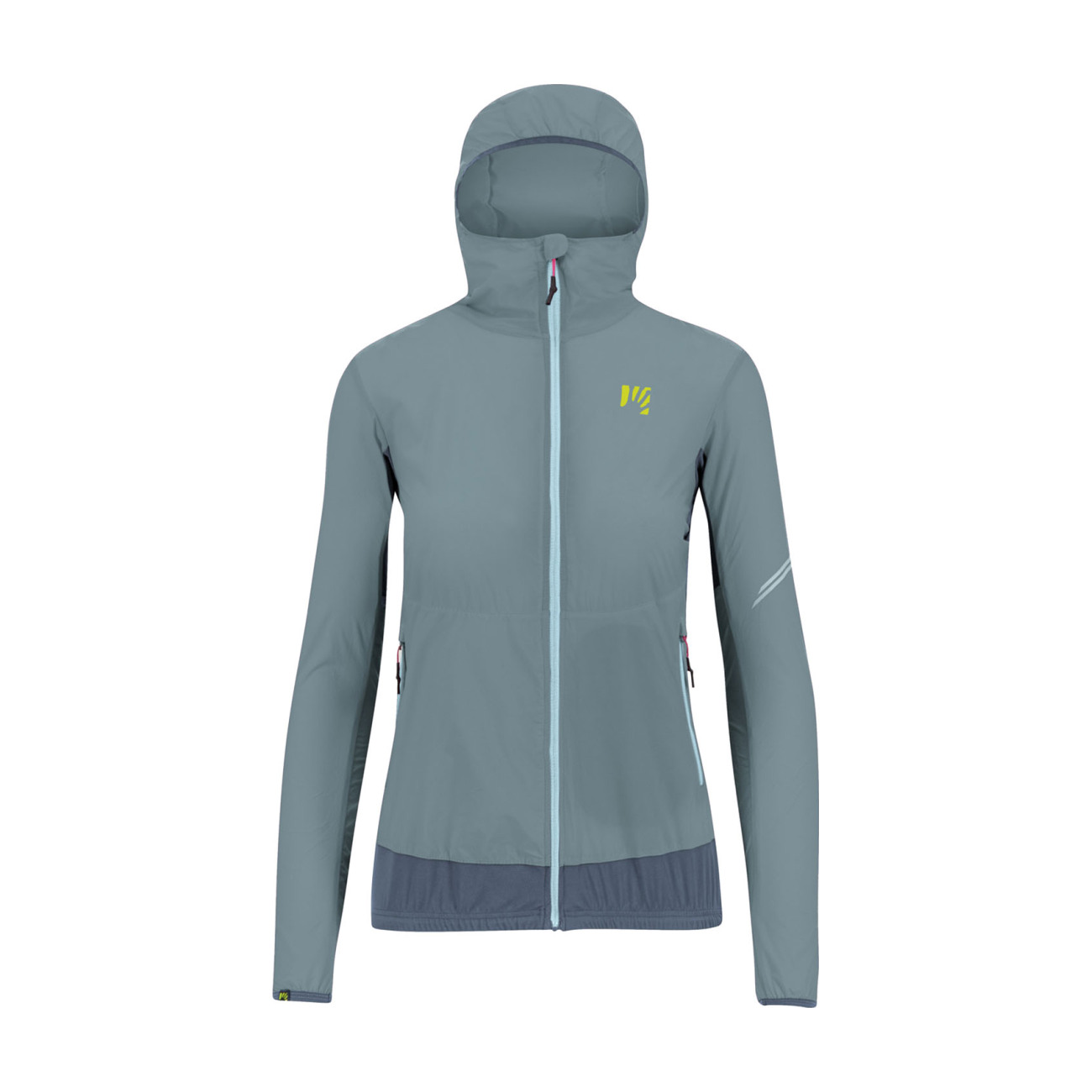 KARPOS Cyklistická vetruodolná bunda - LOT EVO W - šedá M