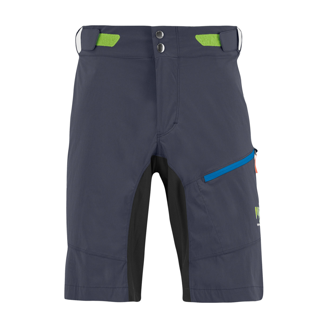 KARPOS Cyklistické nohavice krátke bez trakov - VAL VIOLA - šedá