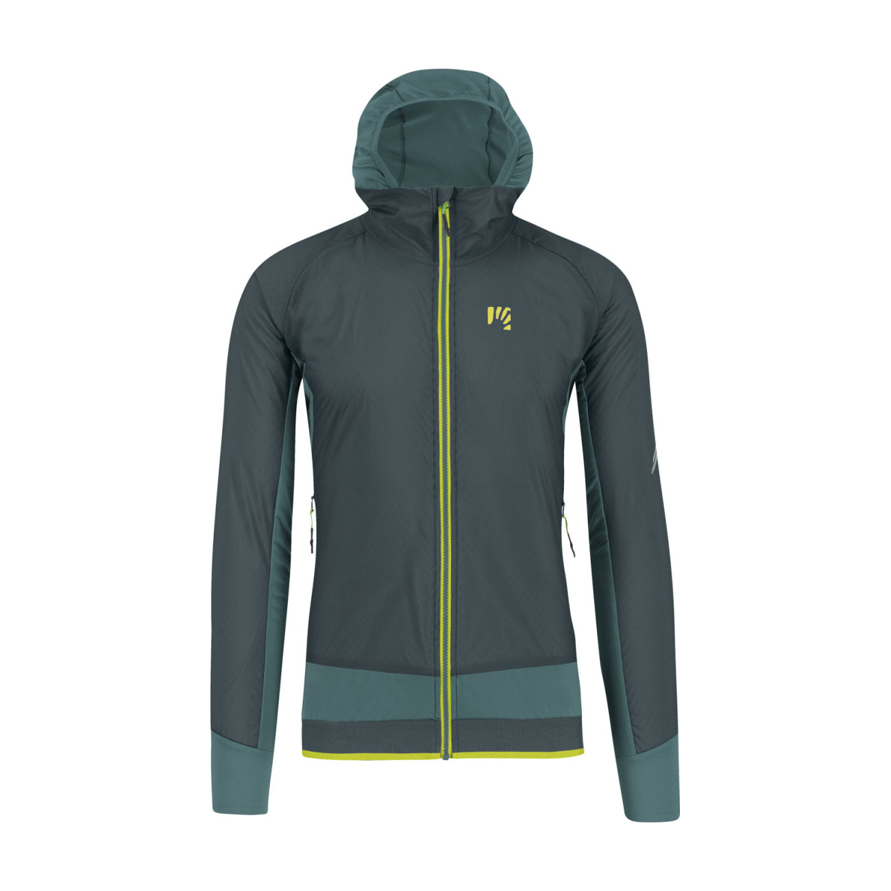 KARPOS Cyklistická zateplená bunda - LAVAREDO WINTER - zelená