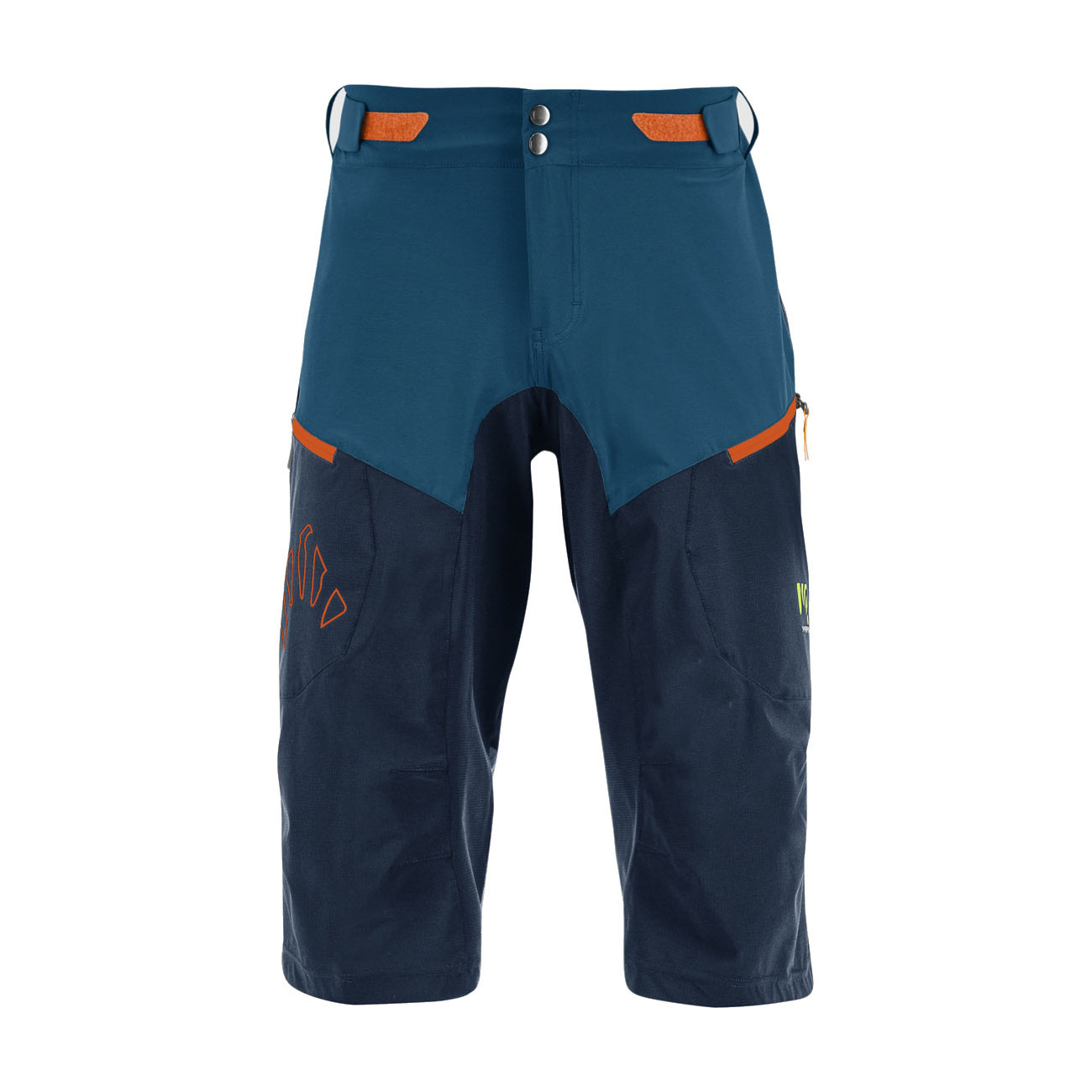 KARPOS Cyklistické nohavice krátke bez trakov - VAL FEDERIA EVO - modrá